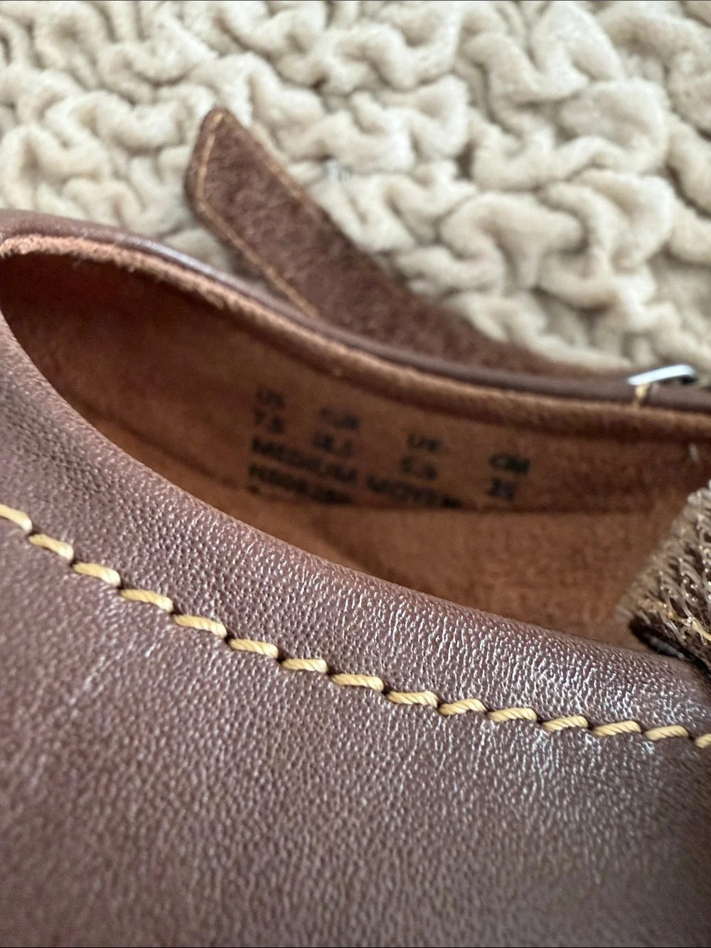 Hush Puppies Brown Mary Jane Espadrilles